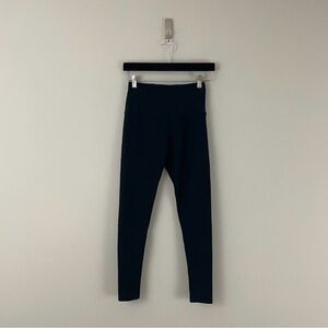 Beyond Yoga Black Spacedye Caught In The Midi Leggings Womens Size Medium